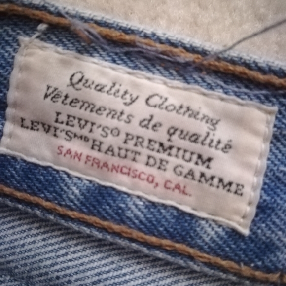 Levi's 501 100% cotton in light denim - Picture 2 of 7